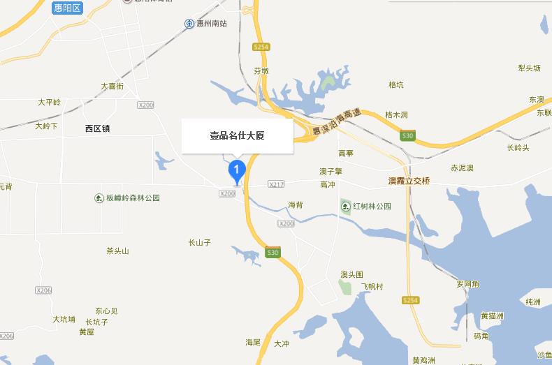 壹品名仕大厦交通图