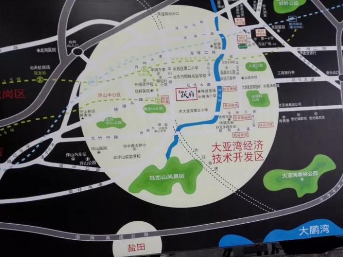 秋谷宏府交通图