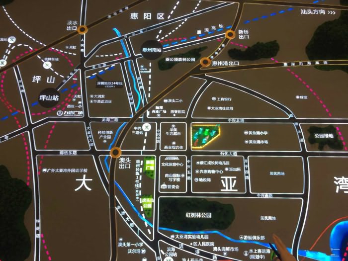 伟业美悦湾交通图