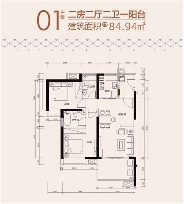 海悦湾海钻户型图